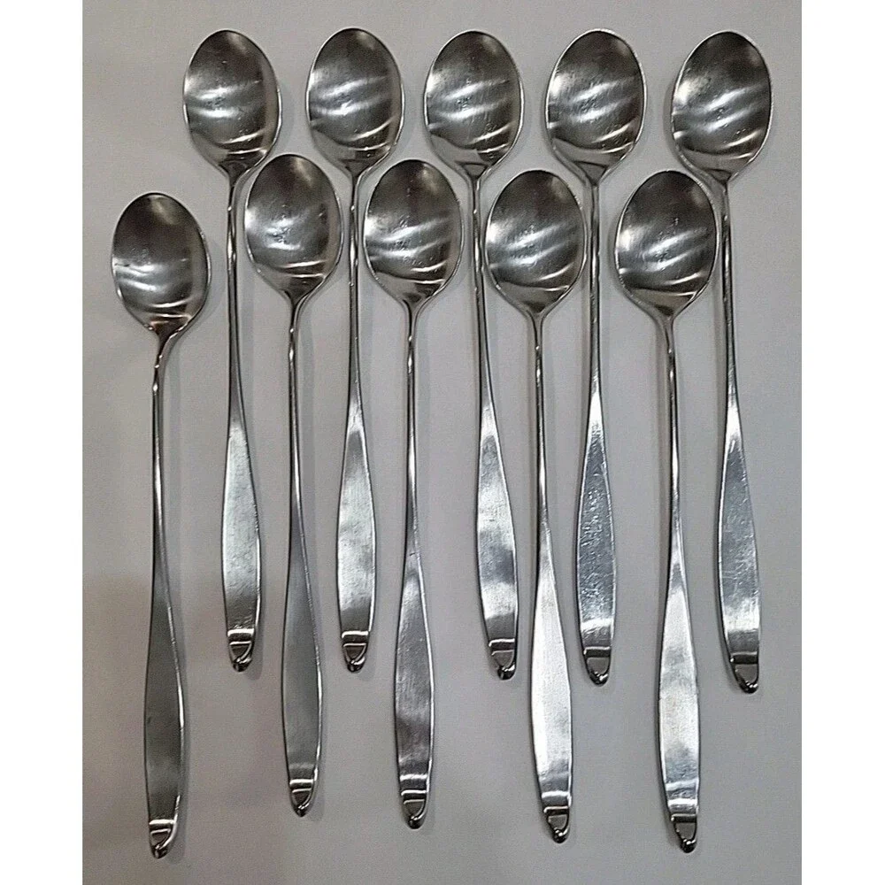 Lauffer Design 2 / Design II 18/8 Stainless Steel 61pc. Flatware Set MCM Estate